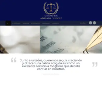 Abogadalaviniaalice.com(AVOCAT) Screenshot