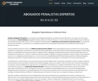 Abogado-Penalista.es(Abogados Penalistas Barcelona) Screenshot