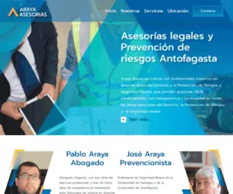 Abogadoantofagasta.cl(Araya Asesorías) Screenshot