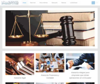 Abogados-Ecuador.com(My Joomla CMS) Screenshot