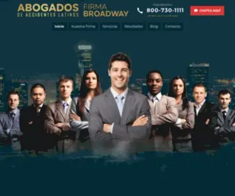 Abogadosaccidentesla.com(Abogados de Accidentes) Screenshot