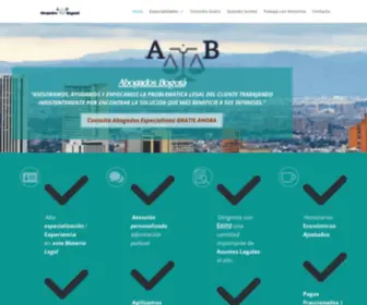 Abogadosbogota.site(Abogados Bogotá) Screenshot