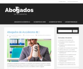 Abogadosdeaccidentes2021.online(Abogados De Accidentes) Screenshot