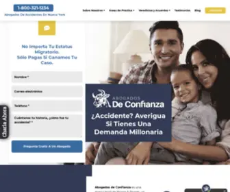 Abogadosdeconfianza.com(Somos Abogados de Confianza) Screenshot