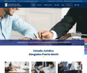 Abogadosdepuertomontt.cl(Abogados en Puerto Montt) Screenshot