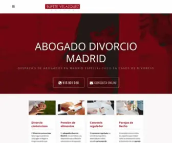 Abogadosdivorciosmadrid.org(ABOGADO DIVORCIO MADRID) Screenshot