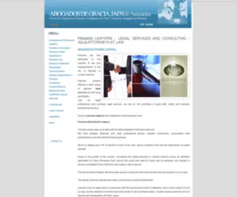 Abogadosenpanamalawyers.com(Panama Lawyers) Screenshot