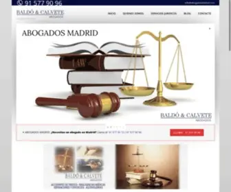 Abogadosmadrid.com(Abogados Madrid) Screenshot