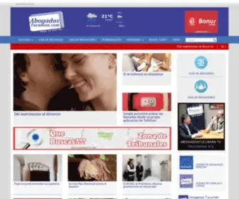 Abogadostucuman.com(Abogados Tucumán) Screenshot