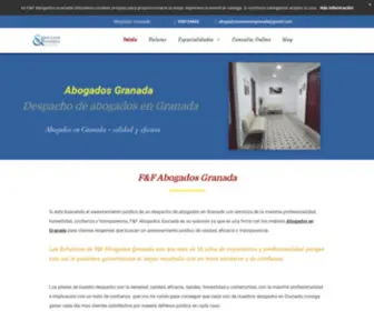 Abogadosyasesoresgranada.es(F&F Abogados y Asesores Granada) Screenshot