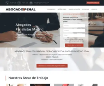 Abogadosypenal.com(Abogados Penalistas Madrid) Screenshot