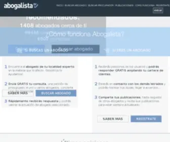 Abogalista.com(Consulta abogado gratis online) Screenshot