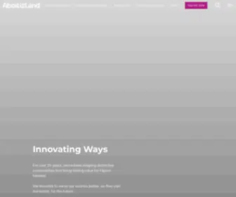 Aboitizland.com(Homepage) Screenshot