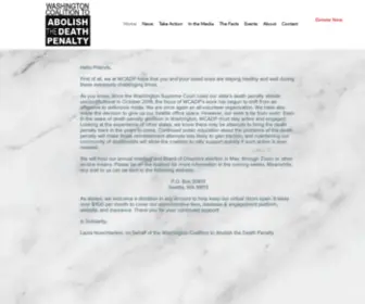 Abolishdeathpenalty.org(Home) Screenshot