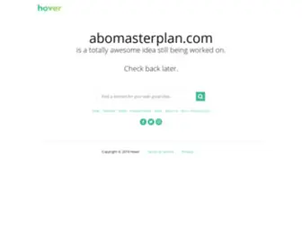 Abomasterplan.com(abomasterplan) Screenshot