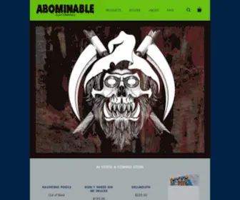 Abominablepedals.com(Abominable Electronics Online Store) Screenshot