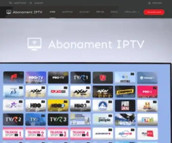 Abonamentiptv.com(IPTV Romania) Screenshot