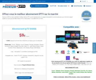 Abonnement-Smartiptv.com(Abonnement Smart iptv) Screenshot
