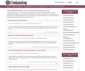 Abookmarking.com(Best Social Bookmarking Sites 2022) Screenshot