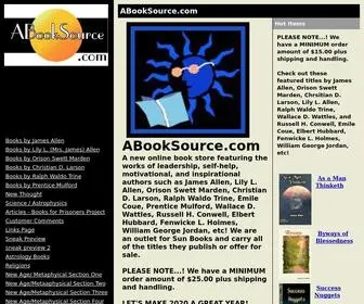 Abooksource.com(Motivational Books) Screenshot