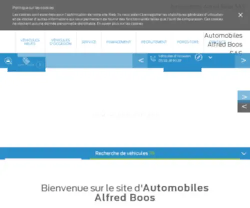 Aboos.fr(Les Automobiles Alfred Boos) Screenshot