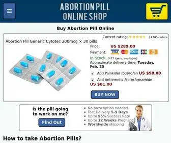 Abortionpill-Online.com(Buy Abortion Pill Online) Screenshot
