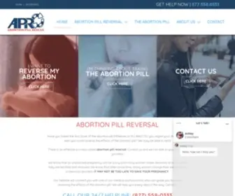 Abortionpillreversal.com(Abortion Pill Reversal) Screenshot