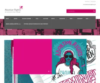 Abortionrights.org.uk(Abortion Rights) Screenshot