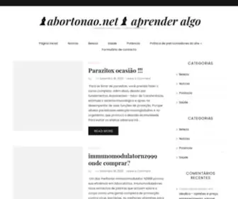 Abortonao.net(Página) Screenshot