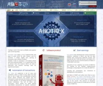 Abotrex.com(Automation of Management of Exchange Trading) Screenshot