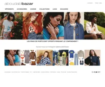 Aboudabibazar.com(Abou d'Abi Bazar) Screenshot