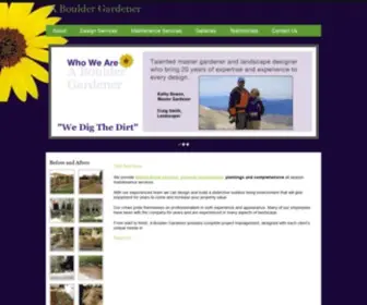 Abouldergardener.com(A Boulder Gardener) Screenshot