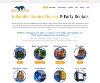 Abouncybear.com(Denver Inflatable Bounce House Rentals) Screenshot