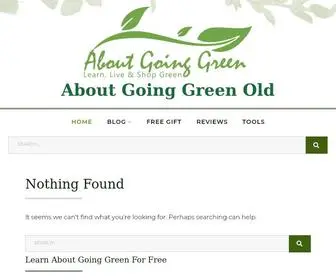 About-Going-Green.com(About Going Green Practice) Screenshot