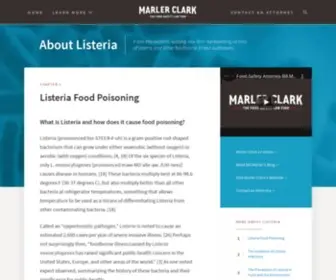 About-Listeria.com(About Listeria) Screenshot