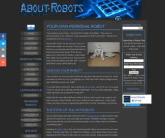 About-Robots.com(Personal robot) Screenshot