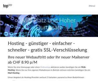 About-X.ch(Hosting) Screenshot