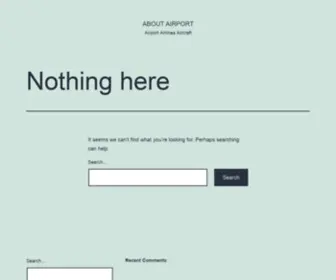 Aboutairport.com(About Airport) Screenshot