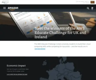 Aboutamazon.eu(EU About Amazon) Screenshot