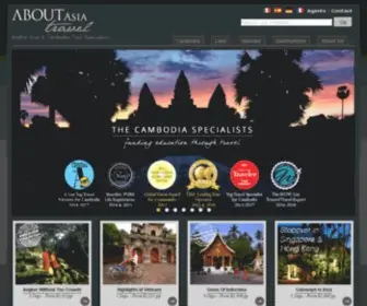 Aboutasiatravel.com(The Cambodia Specialists) Screenshot