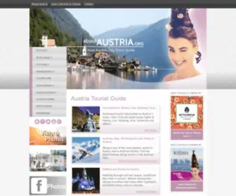 Aboutaustria.org(Austria tourist guide) Screenshot