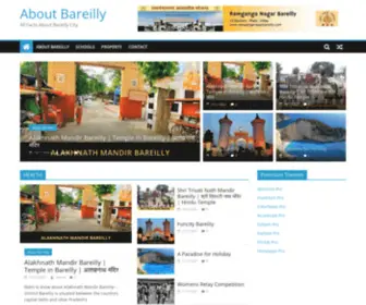 Aboutbareilly.com(About Bareilly City) Screenshot