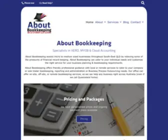 Aboutbookkeeping.net.au(About Bookkeeping Brisbane) Screenshot