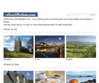 Aboutbritain.com(Everything you need to know about Britain) Screenshot