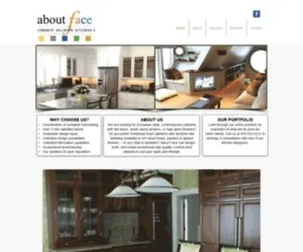 Aboutfacekitchens.com(About Face Kitchens) Screenshot