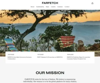 Aboutfarfetch.com(About FARFETCH) Screenshot