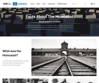 Aboutholocaust.org(About Holocaust) Screenshot