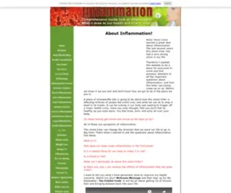 Aboutinflammation.com(About inflammation) Screenshot