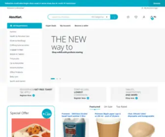 Aboutkart.com(Shop online lower prices faster delivery) Screenshot