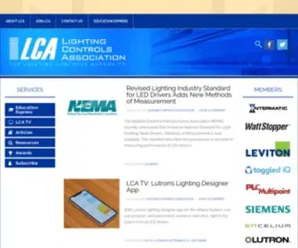 Aboutlightingcontrols.org(The Lighting Controls Authority) Screenshot